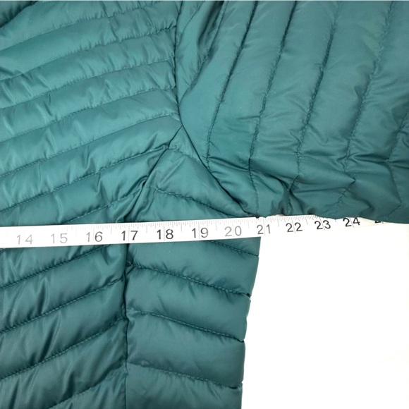 Columbia Junction Puffer Jacket Large Forest Green Omni Heat Womens Zip Up - Picture 9 of 11